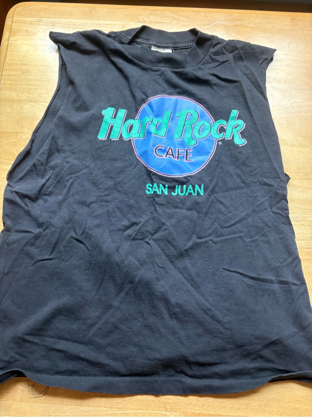 Hard Rock Cafe Black San Juan Logo Tank